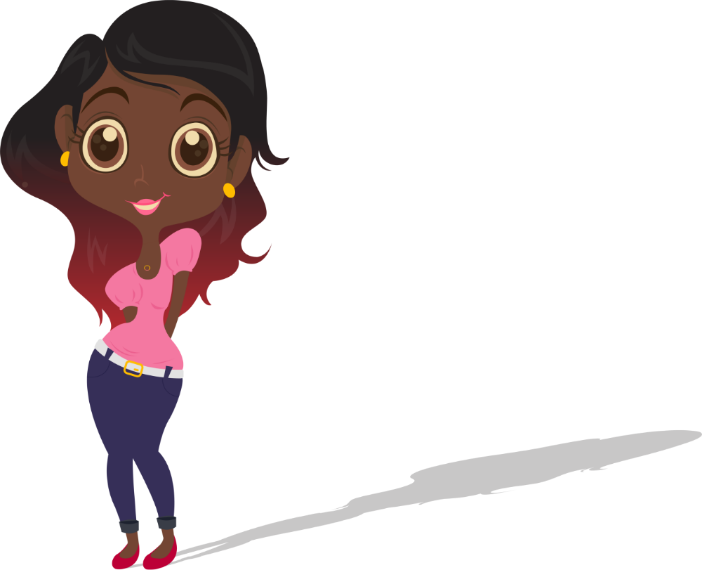 Cartoon avatar of Barbara Smit, multimedia professional